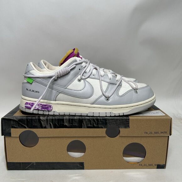 Nike Shoes Dunk Low X Off-White “Lot 3 of 50” 2024 - Picture 4 of 13